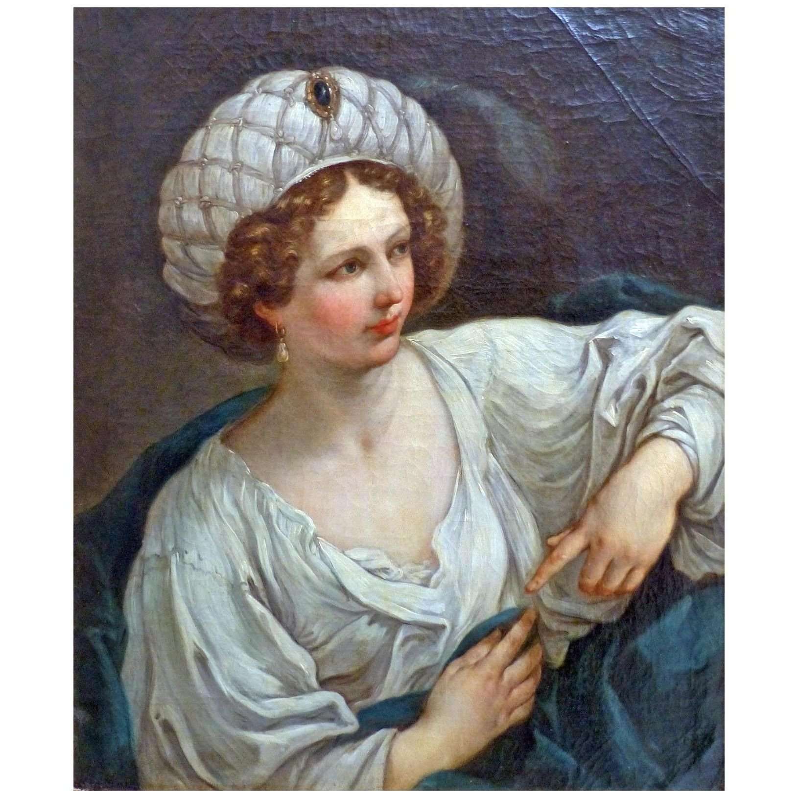  Charles-Joseph Natoire. Sibille. 1730. Musee Fabre Montpellier