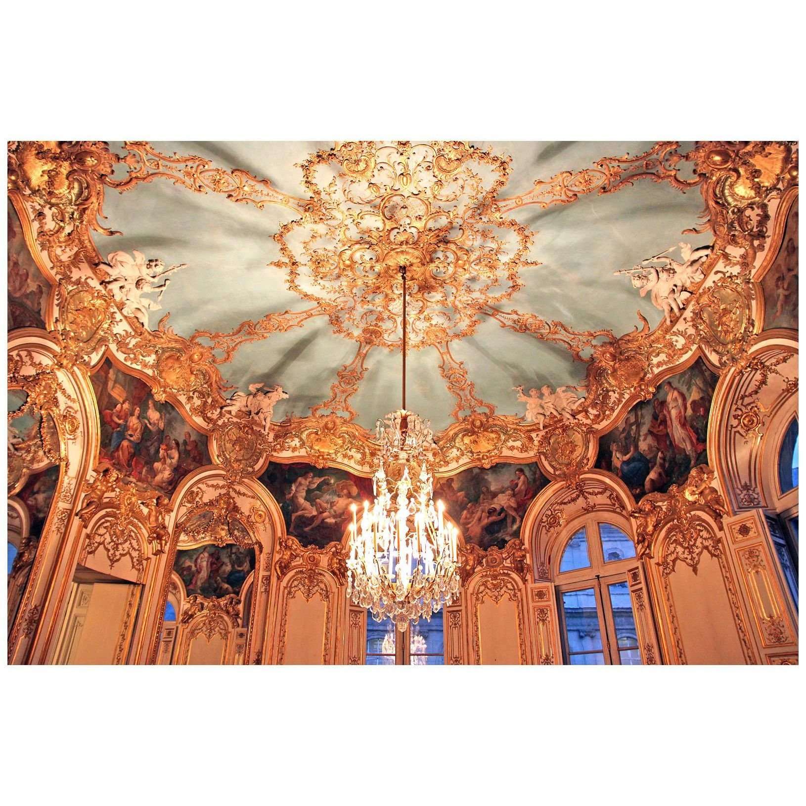  Charles-Joseph Natoire. Salon de la Princesse, H?tel de Soubise. 1737. Paris