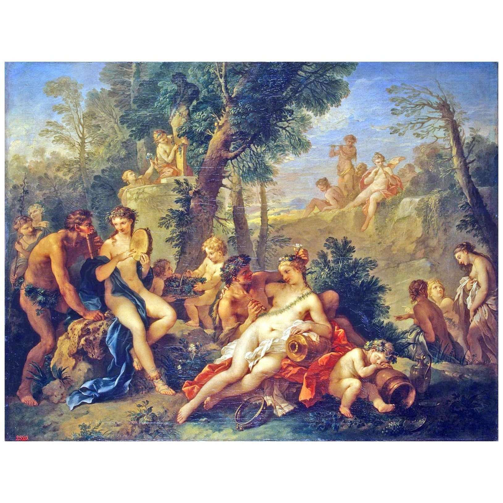  Charles-Joseph Natoire. Bacchus et Ariadne. 1742. Hermitage