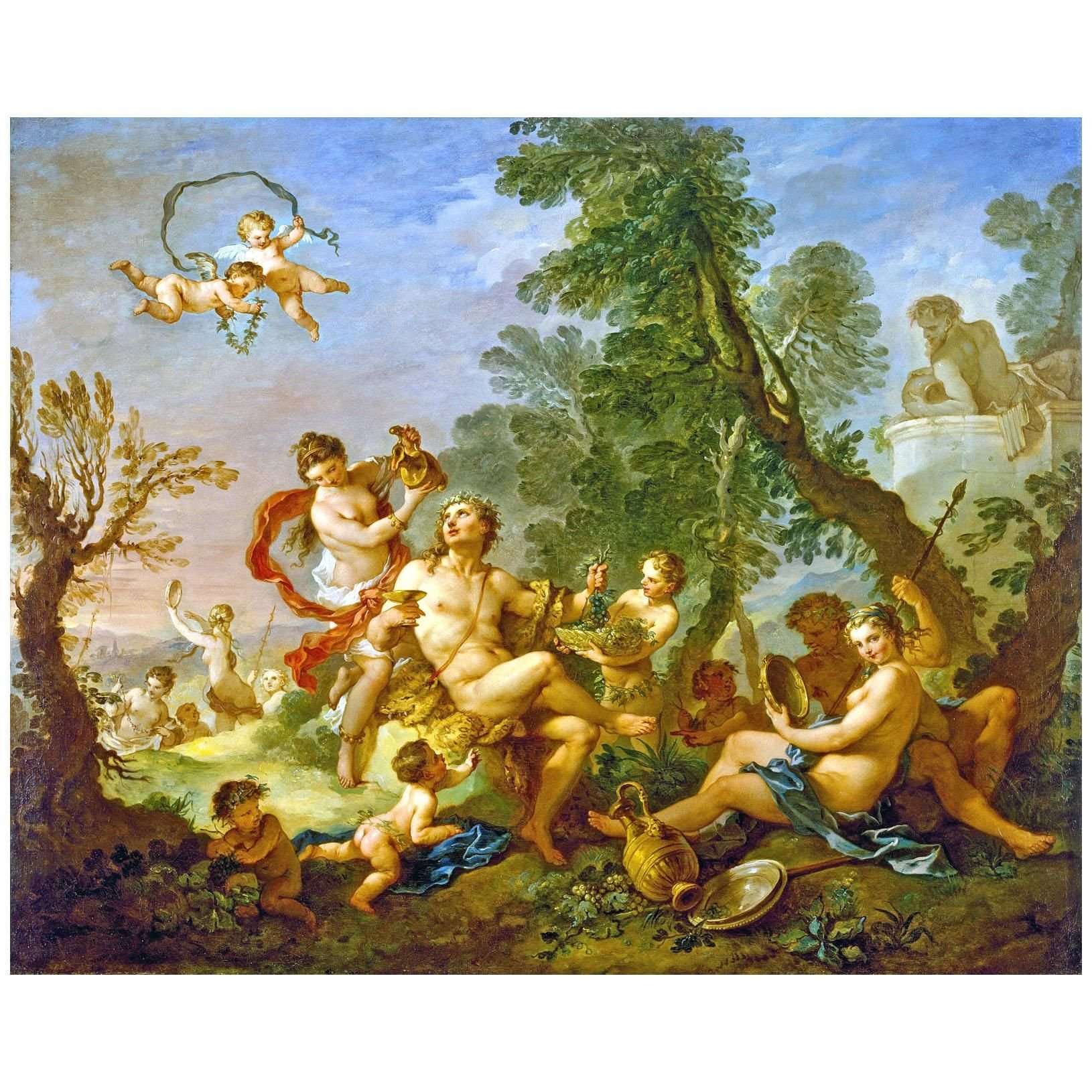  Charles-Joseph Natoire. Bacchanal. 1745. Museum of Fine Arts Houston