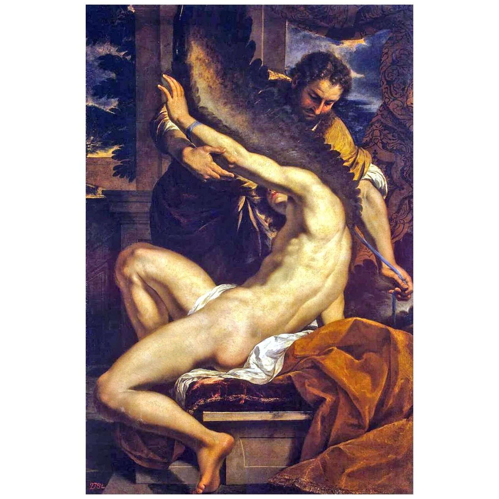 Charles Le Brun. D?dale et Icare. 1645. Hermitage St Petersburg