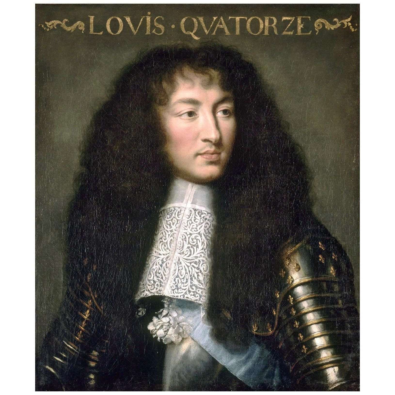  Charles Le Brun. Louis XIV, roi de France. 1661. Chateau de Versailles