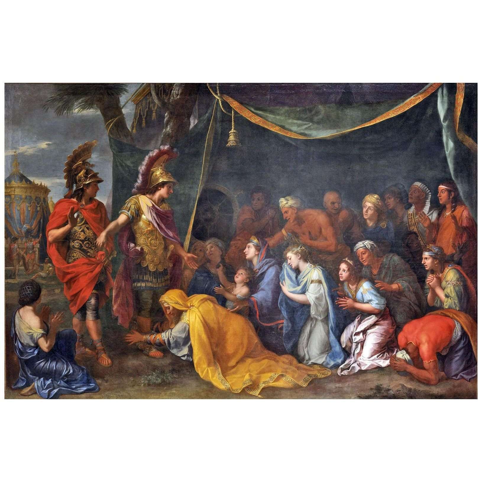  Charles Le Brun. La tente de Darius. 1661. Chateau de Versailles