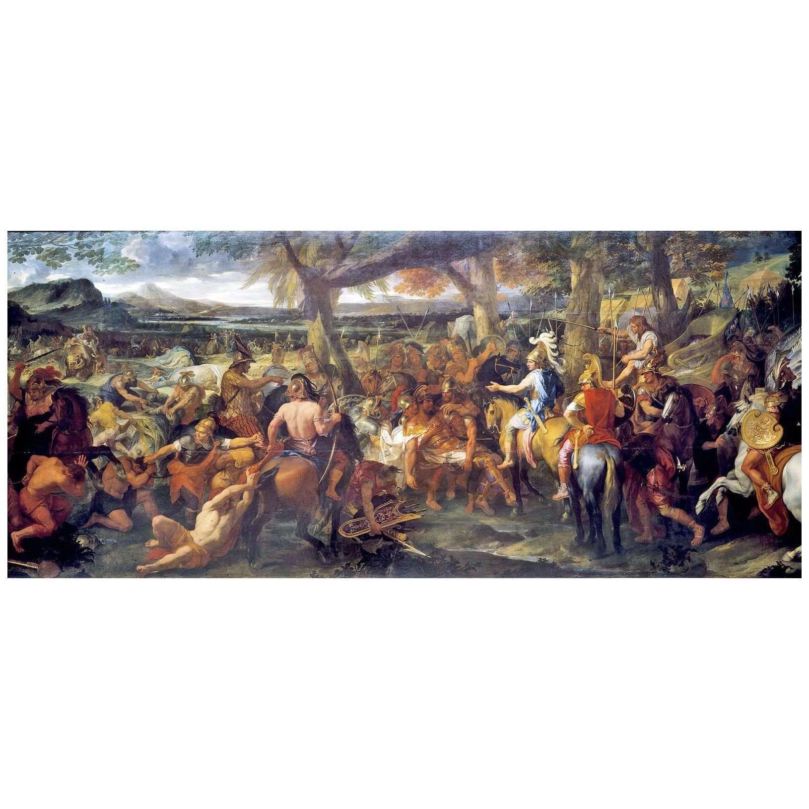  Charles Le Brun. Alexandre et Porus. 1673. Dallas Museum of Art