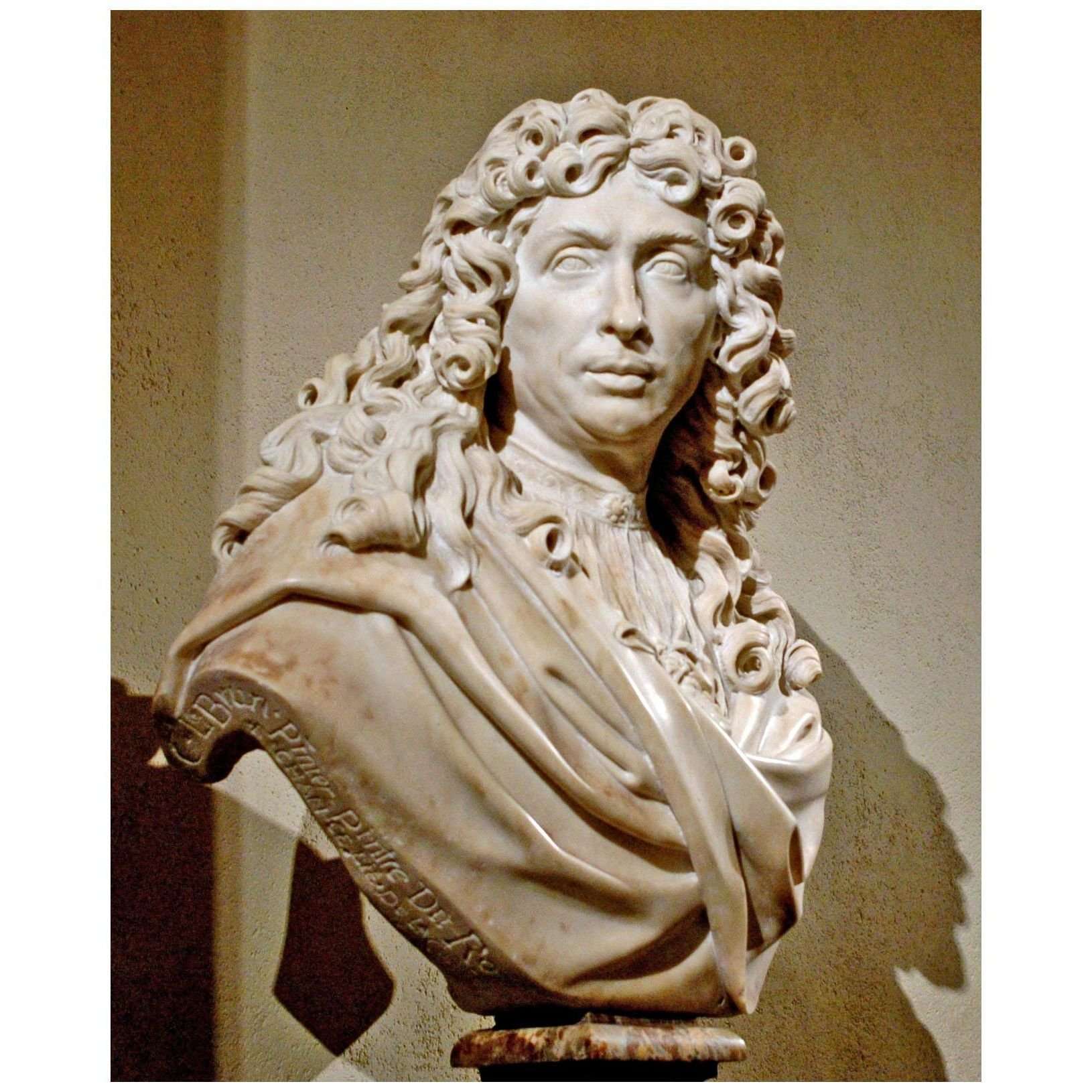  Antoine Coysevox. Buste de Charles Le Brun. 1679. Louvre
