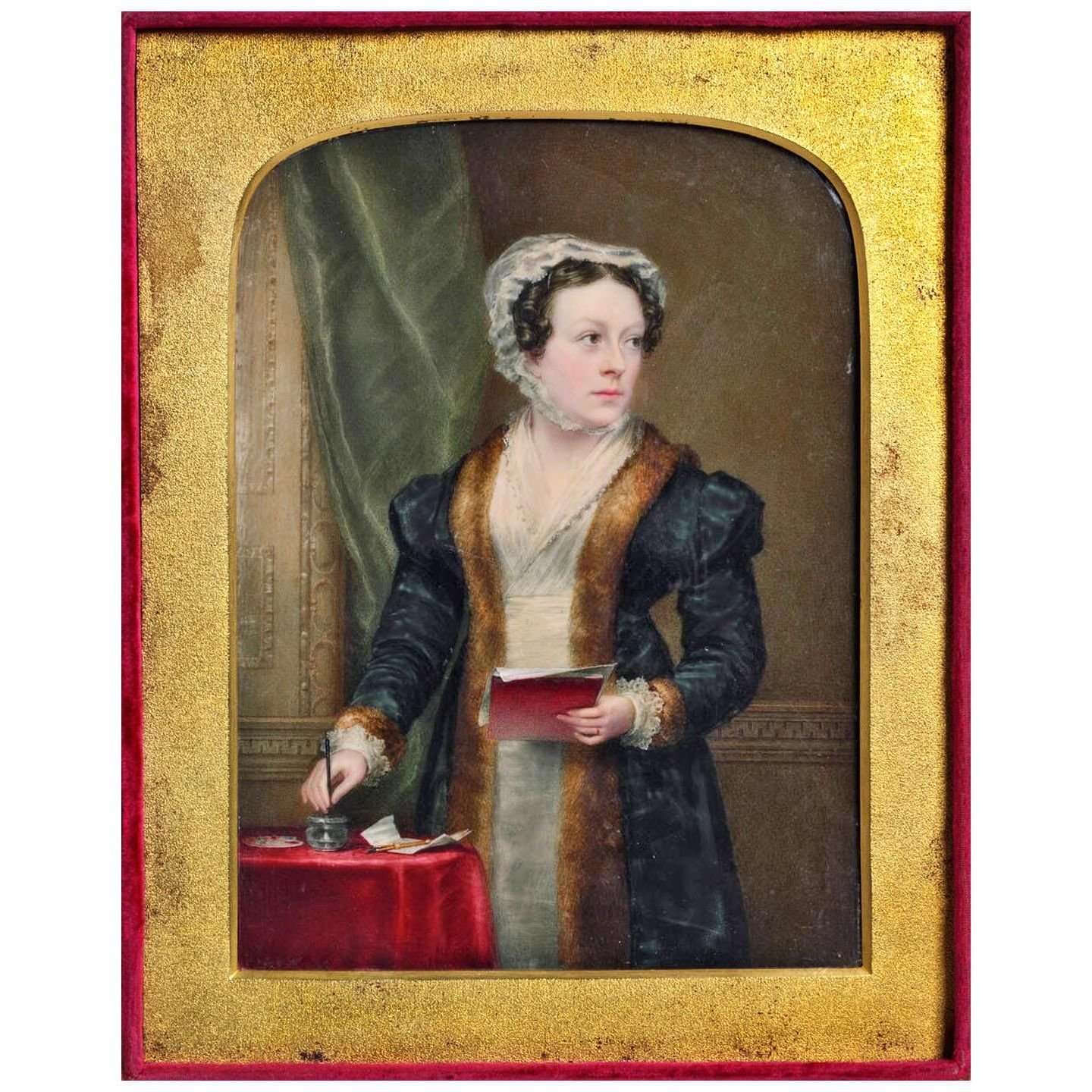 Christina Robertson. Self-Portrait. 1822. Victoria and Albert Museum