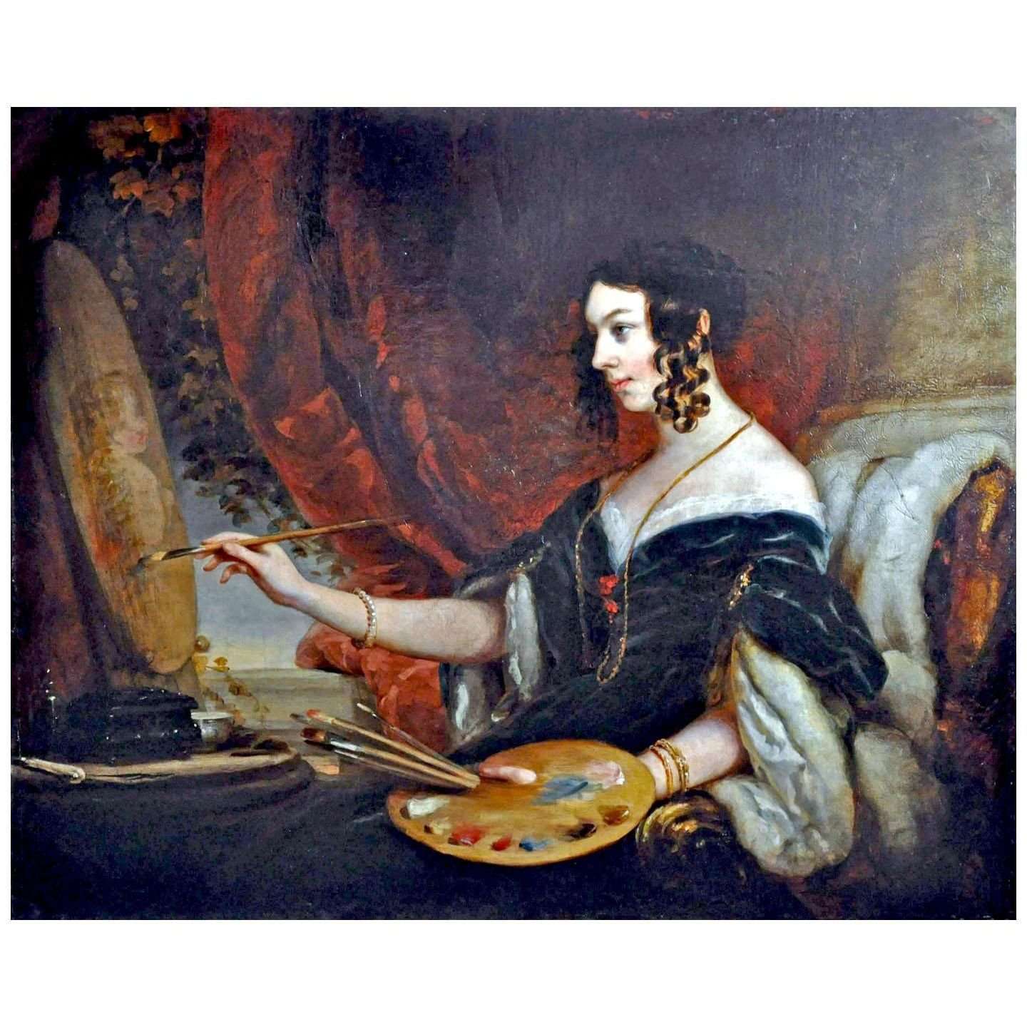  Christina Robertson. Mary Milnes Gaskell. 1830. Private collection