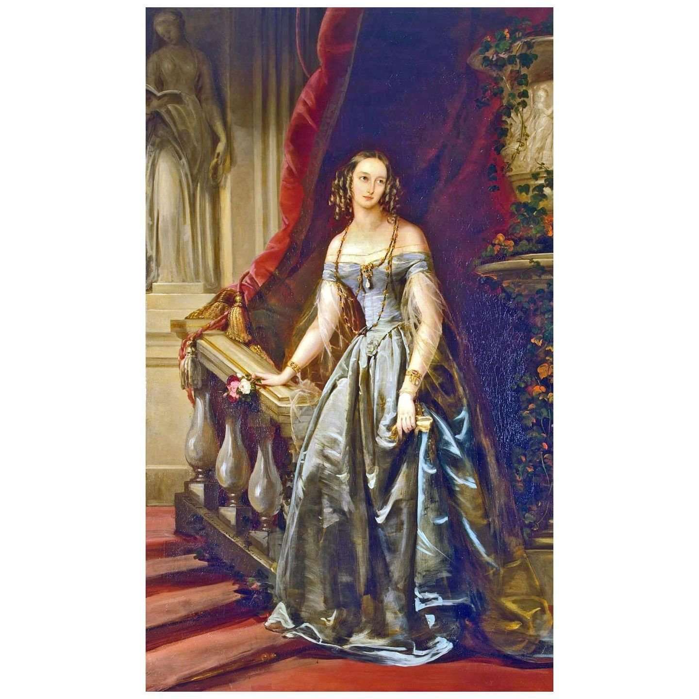  Christina Robertson. Olga Nikolaevna of Russia. 1841. Hermitage