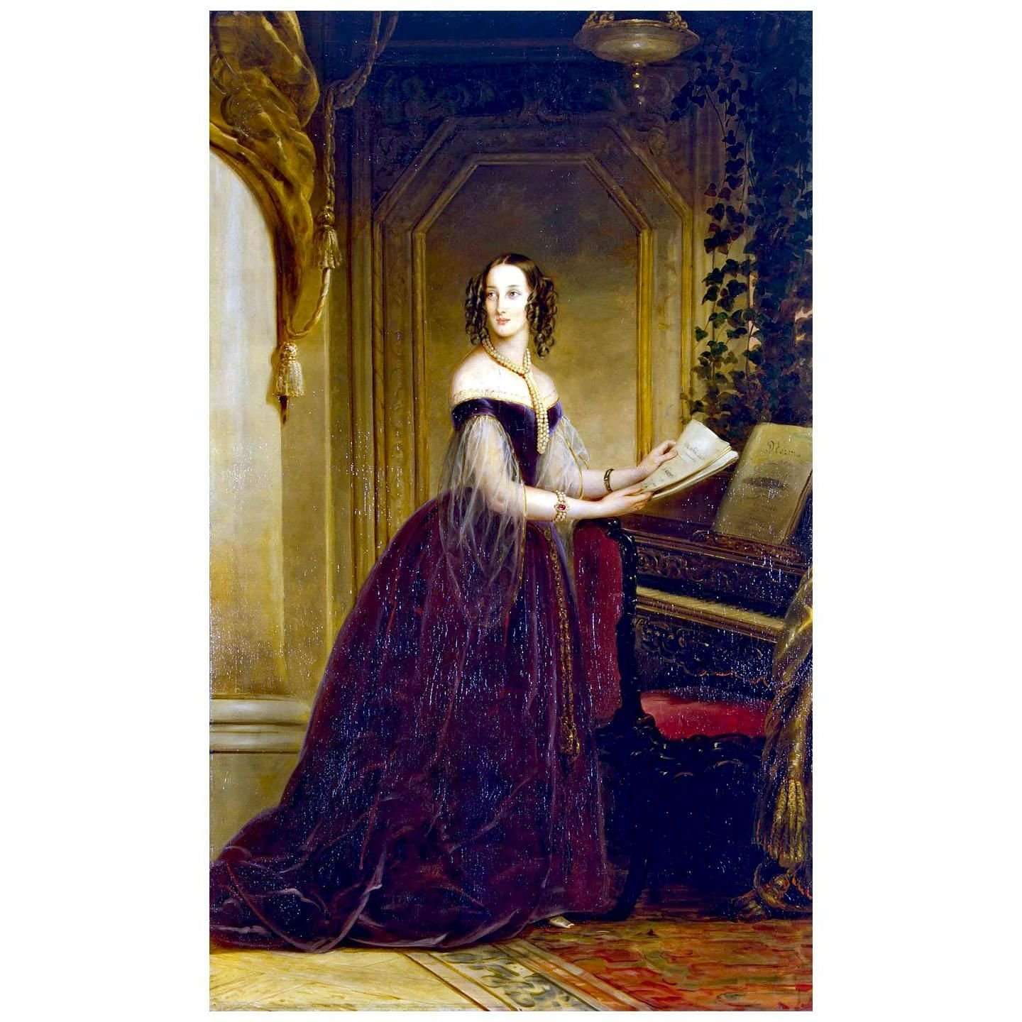  Christina Robertson. Maria Nikolaevna of Russia. 1841. Hermitage