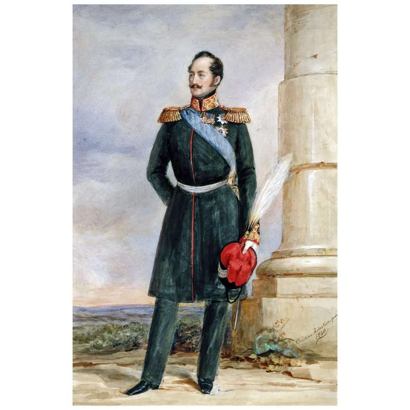  Christina Robertson. Nicholas I. 1841. Hillwood Museum Washington