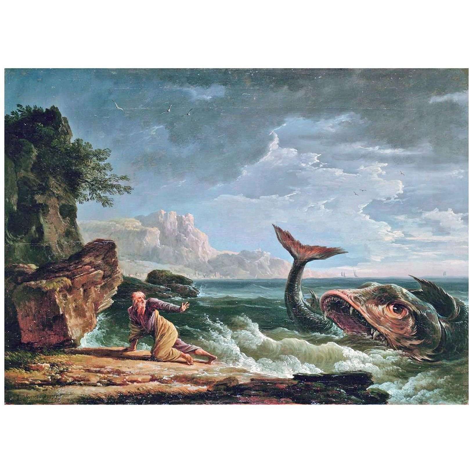 - Joseph Vernet. Jonas et la baleine. 1753. MBA de Lyon