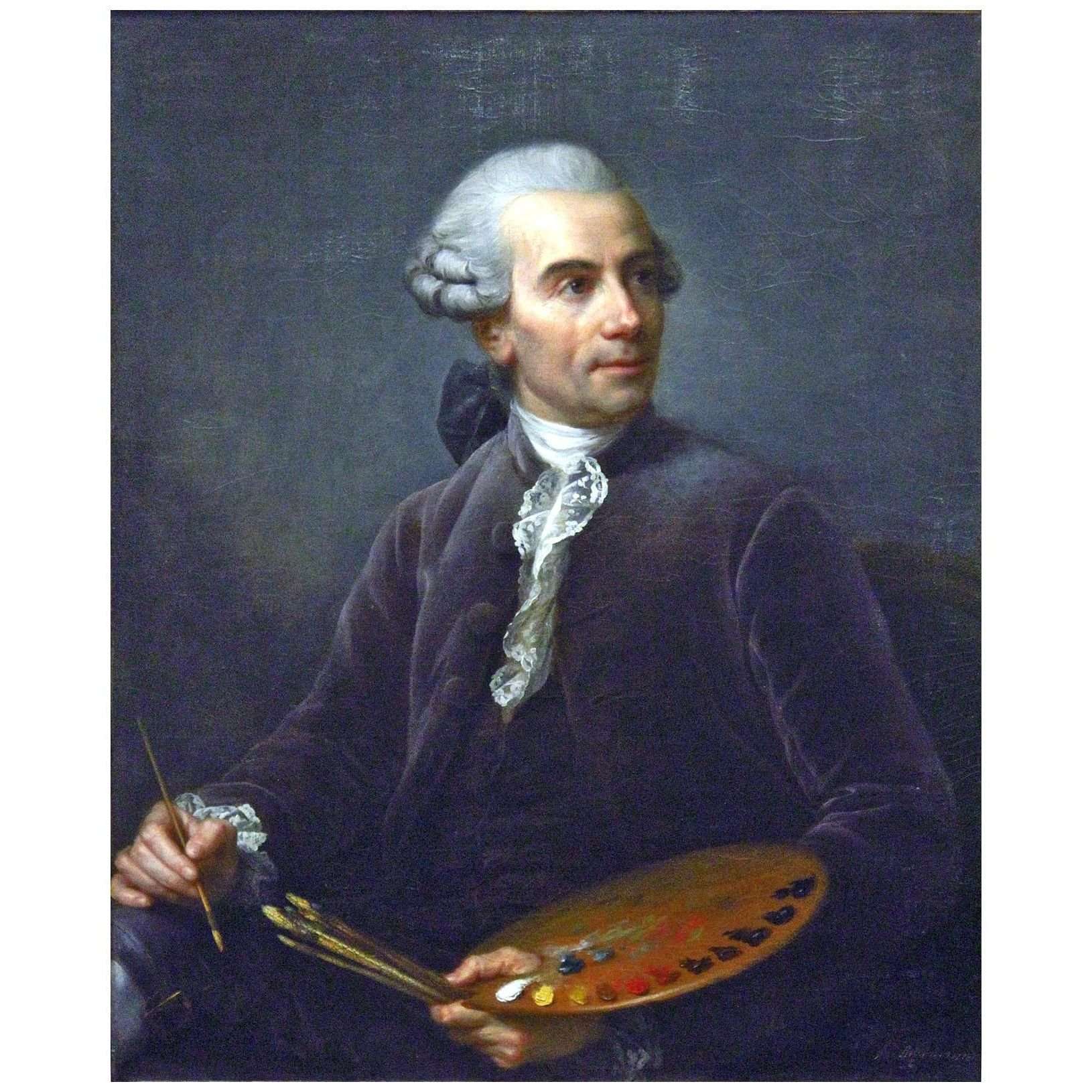 - Elisabeth Vigee Le Brun. Joseph Vernet. 1778. Musee du Louvre