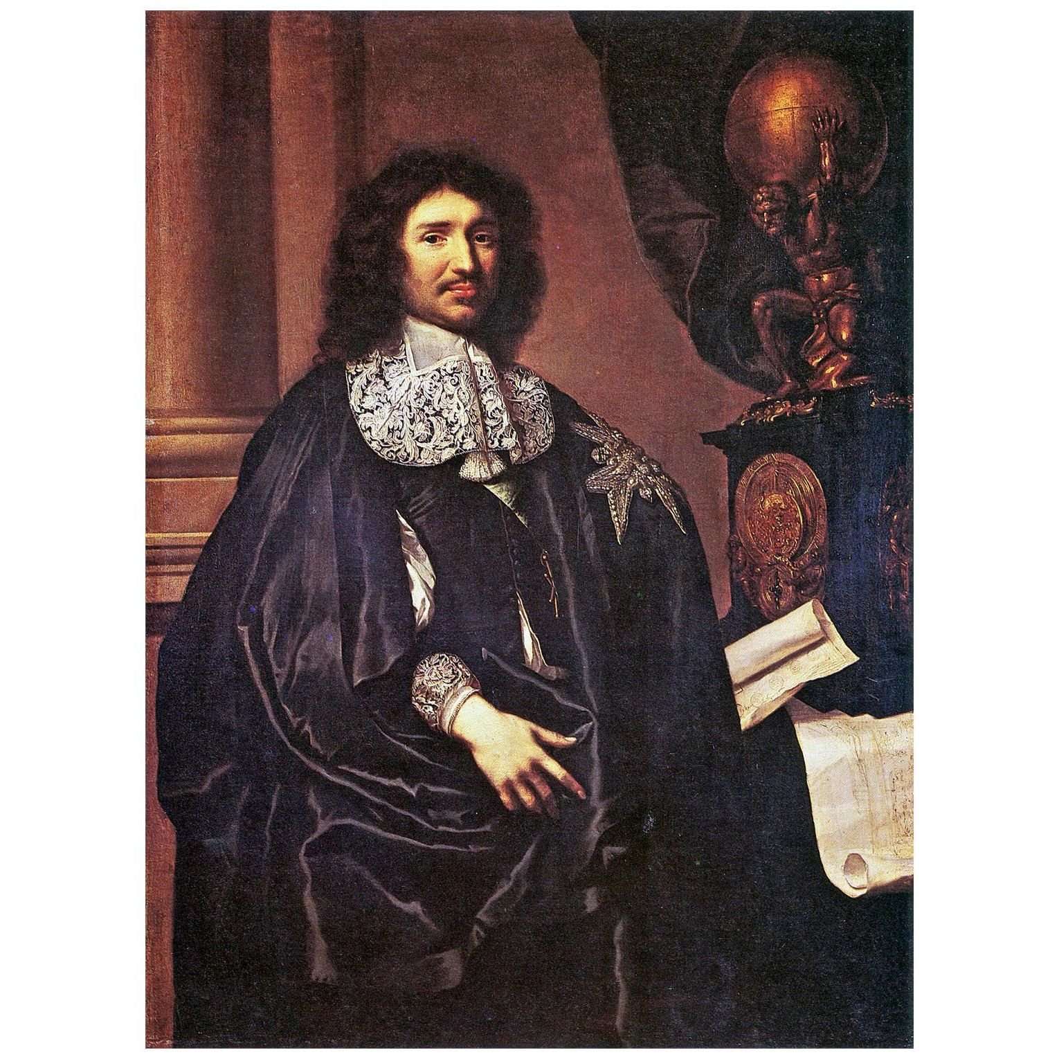  Claude Lefebvre. Jean-Baptiste Colbert. 1666. Ch?teau de Versailles