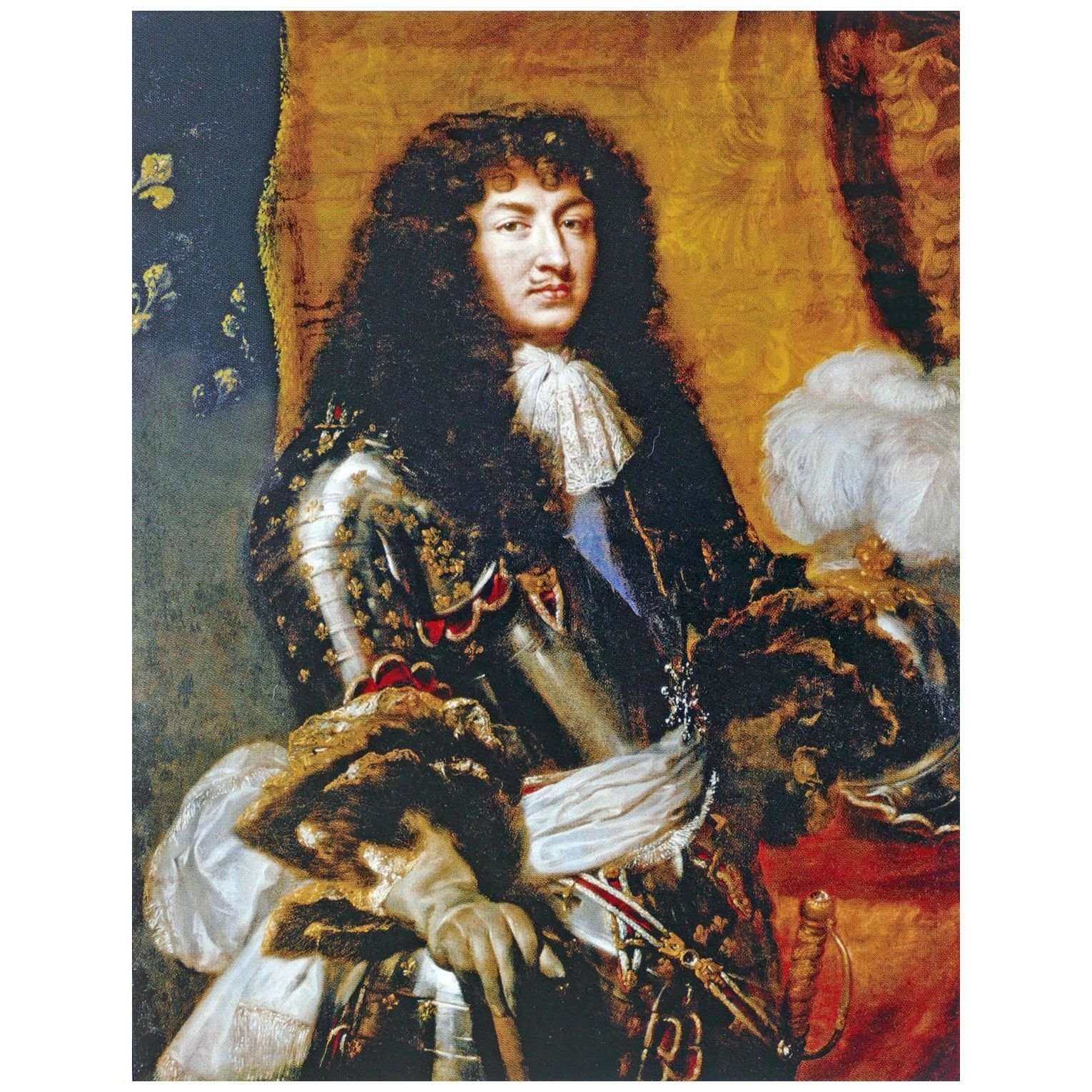  Claude Lefebvre. Portrait de Louis XIV. 1669. New Orleans Museum of Art