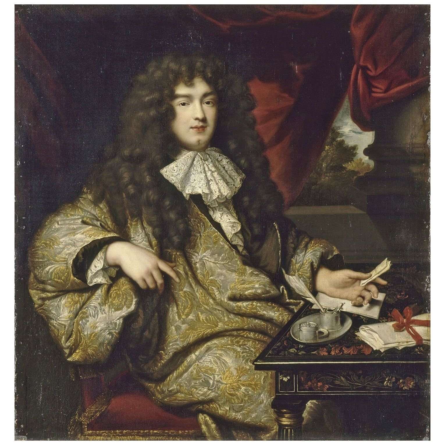  Claude Lefebvre. Jean-Baptiste Colbert. 1676. Ch?teau de Versailles