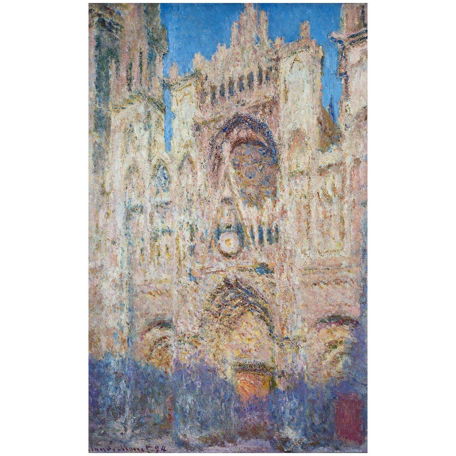  Claude Monet. Le Cath?drale de Rouen. 1892. Pushkin Museum Moscow