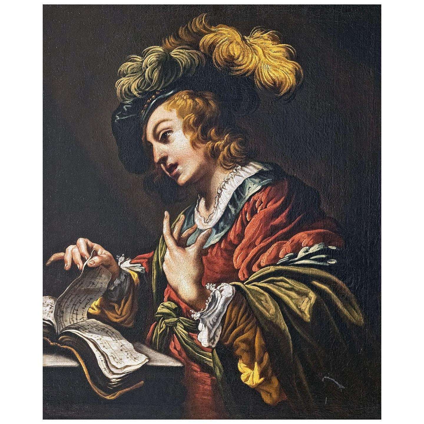 Claude Vignon. Jeune chanteur. 1623. Fondation Bemberg Toulouse