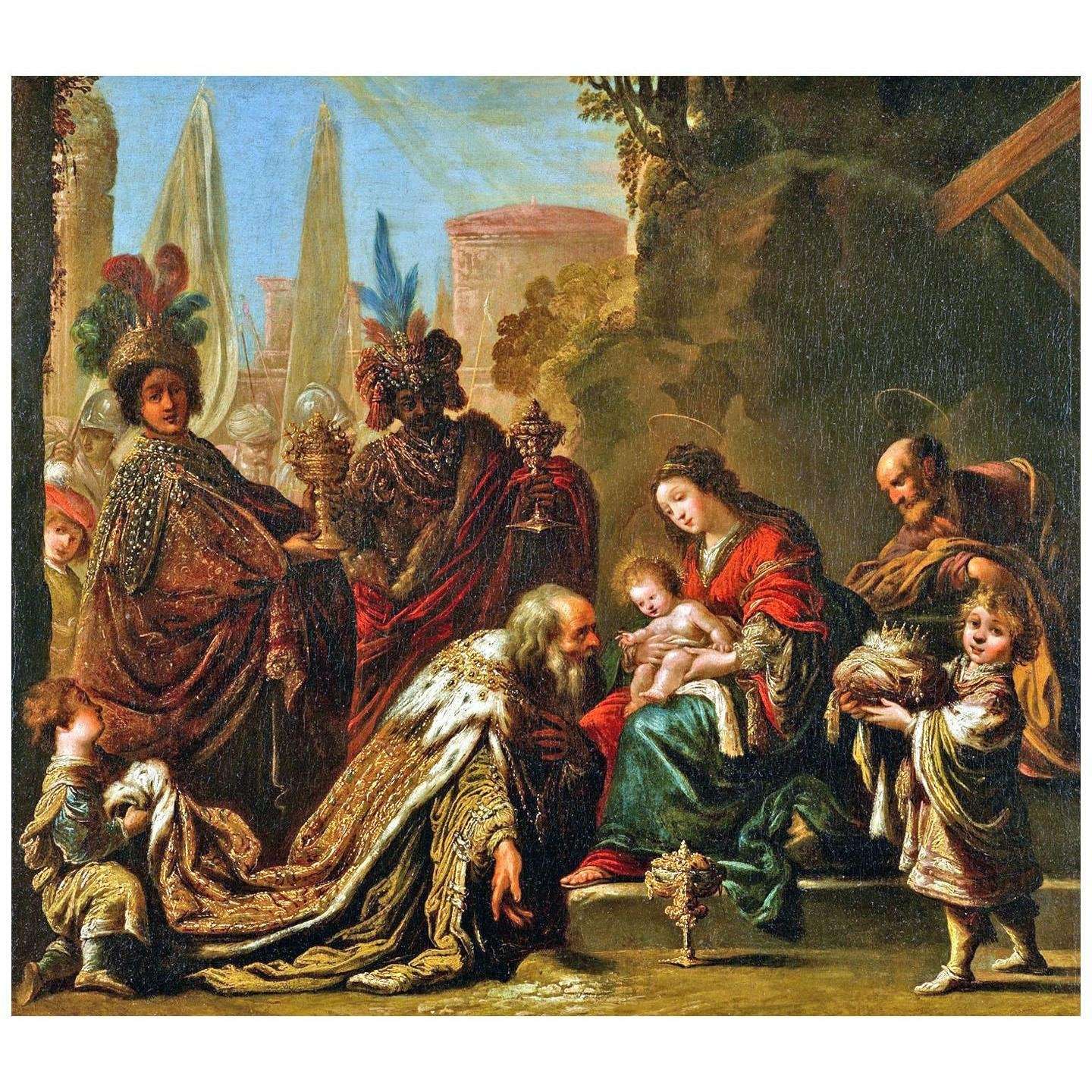  Claude Vignon. Adoration des Mages. 1624. Birmingham Museum
