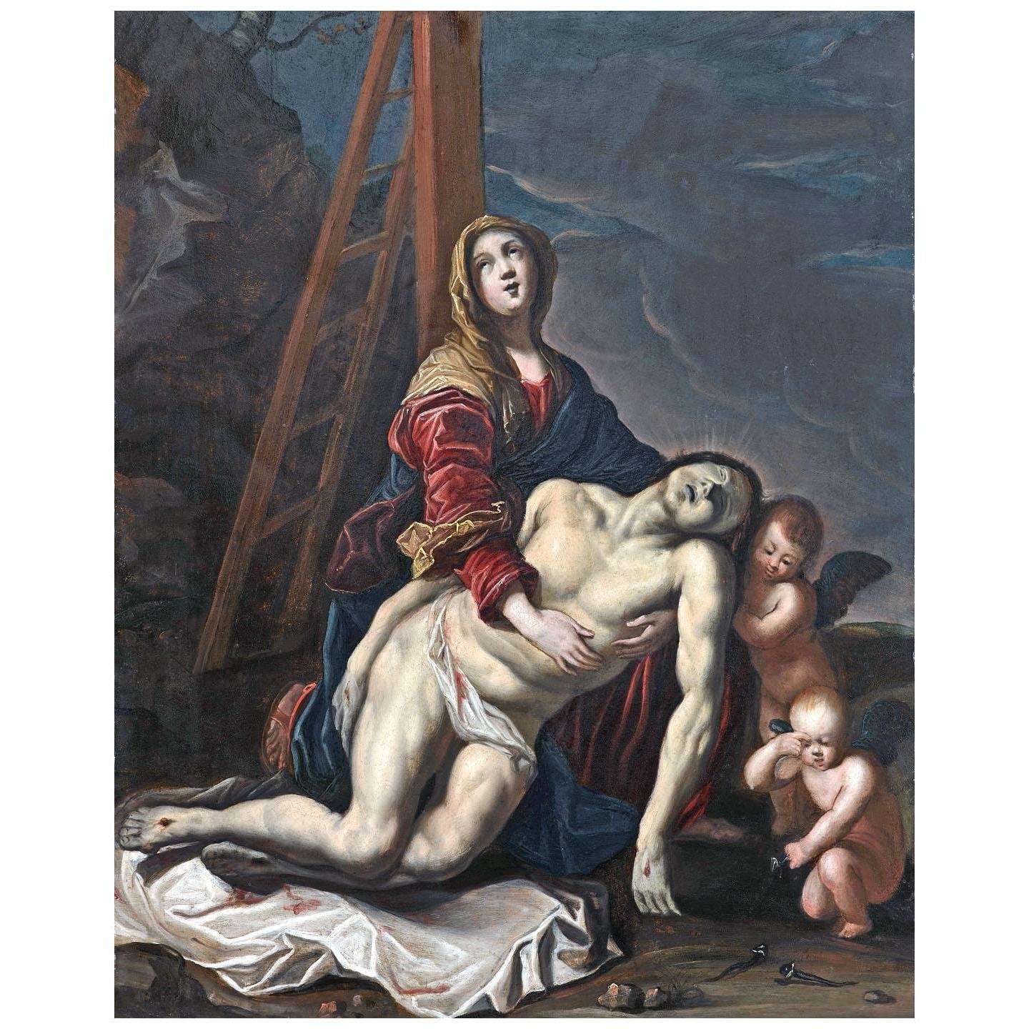  Claude Vignon. Pieta. 1635. Eglise Saint-Martin, Cadillac-sur-Garonne