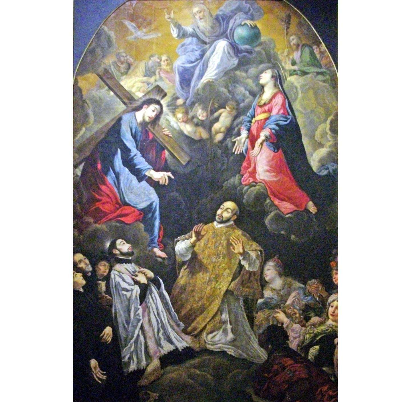  Claude Vignon. Le Triomphe de saint Ignace.1648. MBA de Orleans