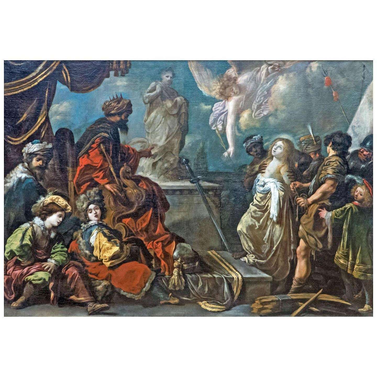  Claude Vignon. St Catherine. 1650. Musee du Louvre
