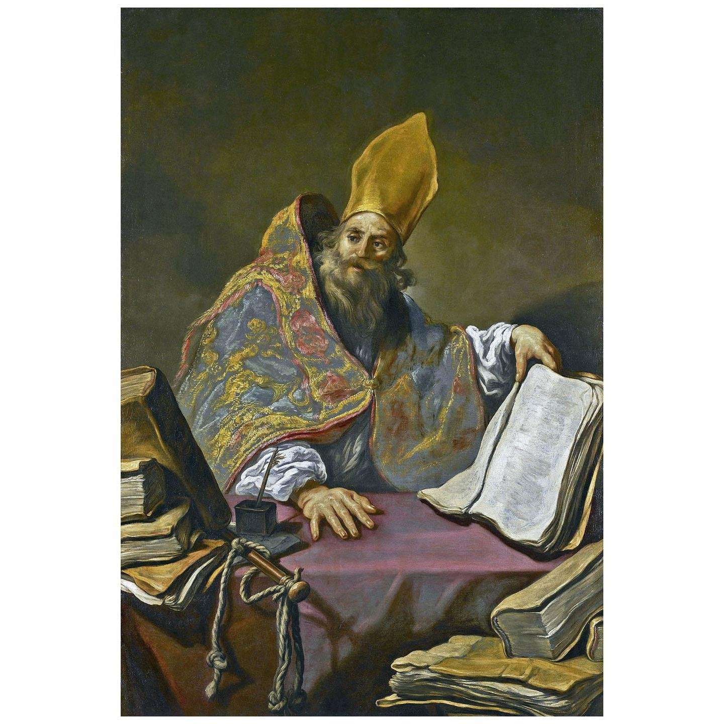  Claude Vignon. Saint Ambroise. 1923. Minneapolis Institute of Art