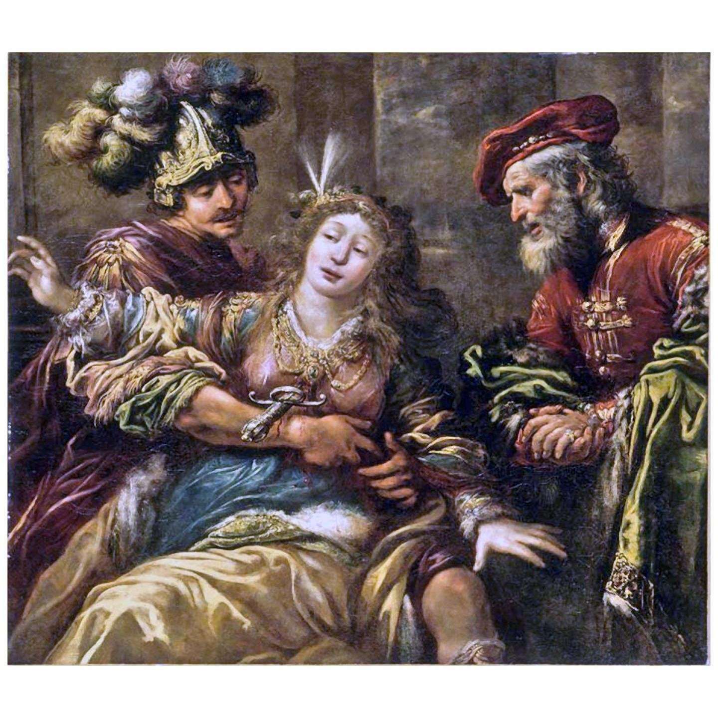  Claude Vignon. Mort de Lucrece. n/d. Chateau de Blois