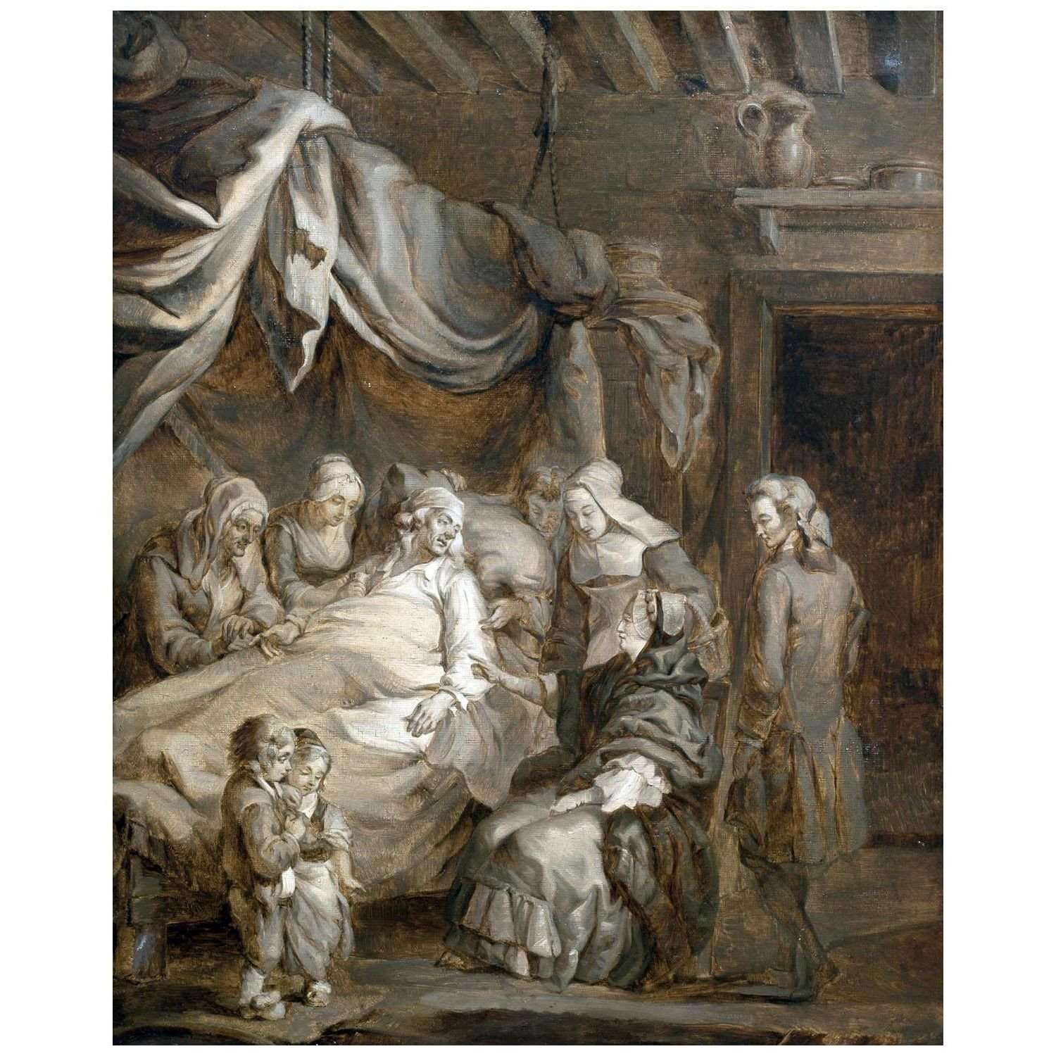 Constance Mayer. La famille dans la d?tresse. 1800. Private collection