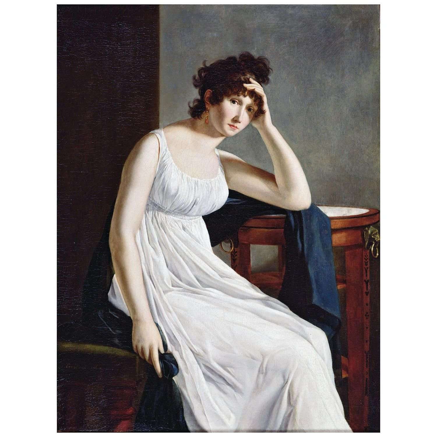  Constance Mayer. Autoportrait. 1801. Biblioth?que Marmottan