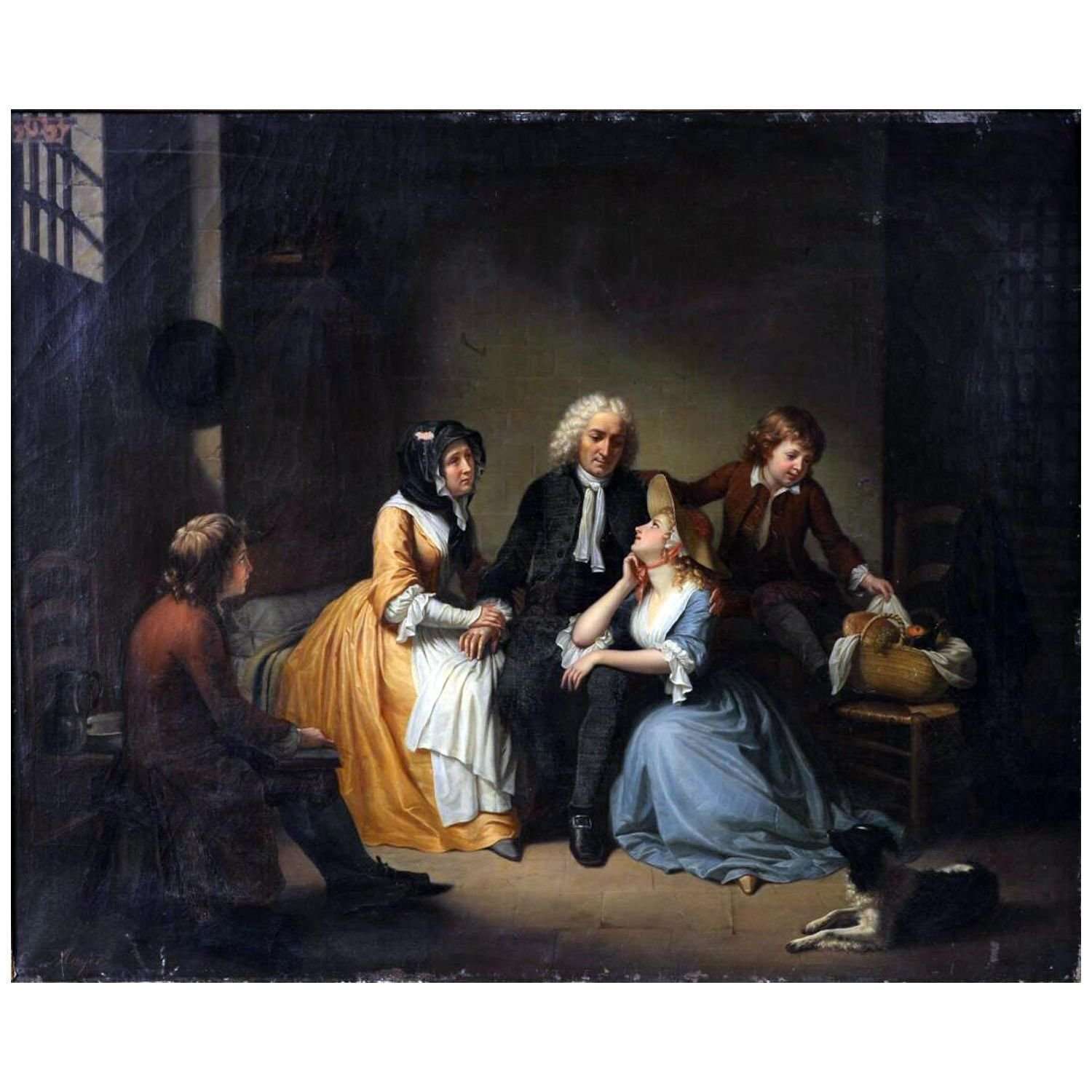  Constance Mayer. Les adieux ? la famille. 1805. Private collection