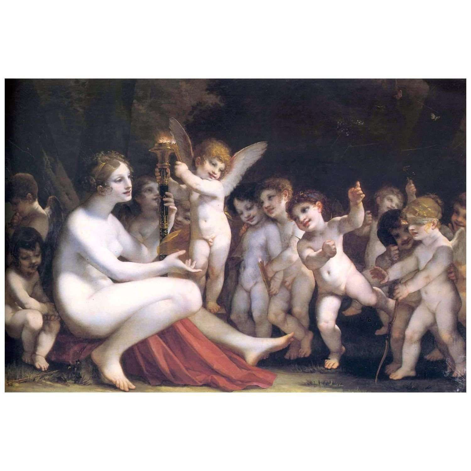  Constance Mayer. Le Flambeau de V?nus. 1808. Mus?e Napol?on d'Arenenberg