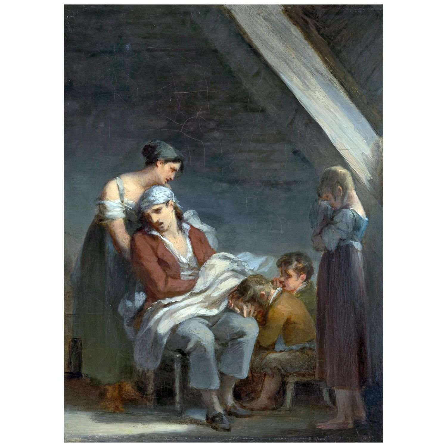  Constance Mayer. Une Famille dans la d?solation. 1821. Yale University Art Gallery