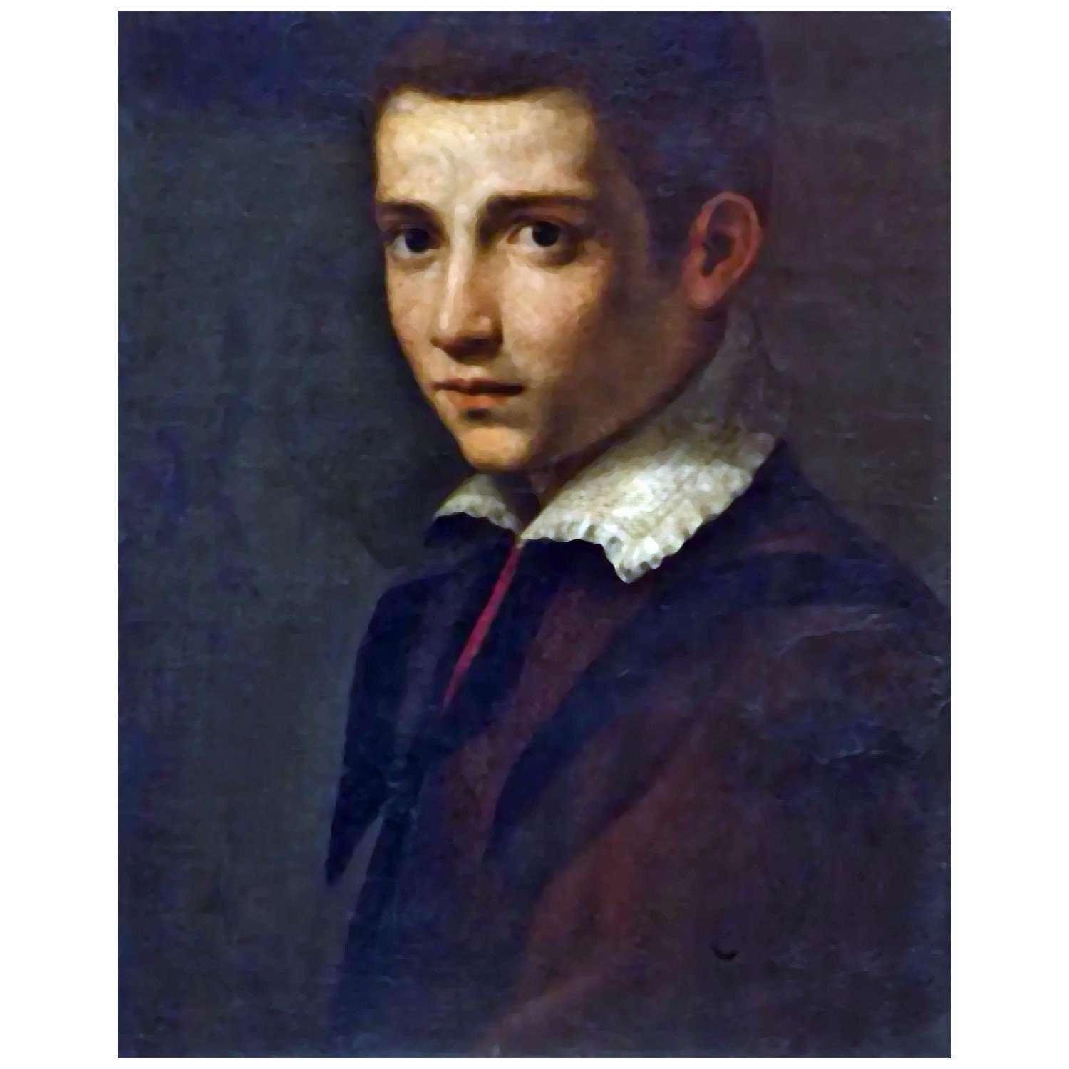  Cristofano Allori. Ritratto di ragazzo. 1595. Museo Pushkin