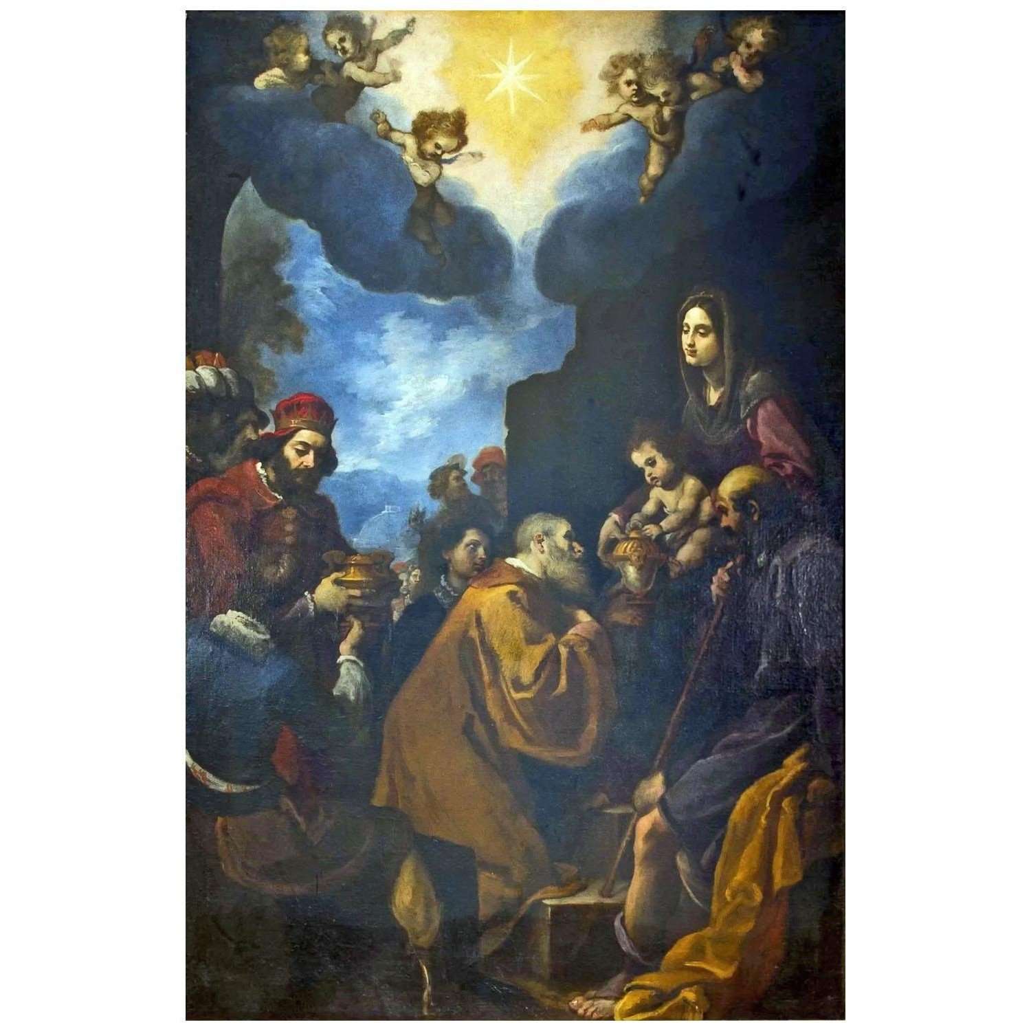  Cristofano Allori. Adorazione dei Magi. 1600. Palazzo Pitti Firenze
