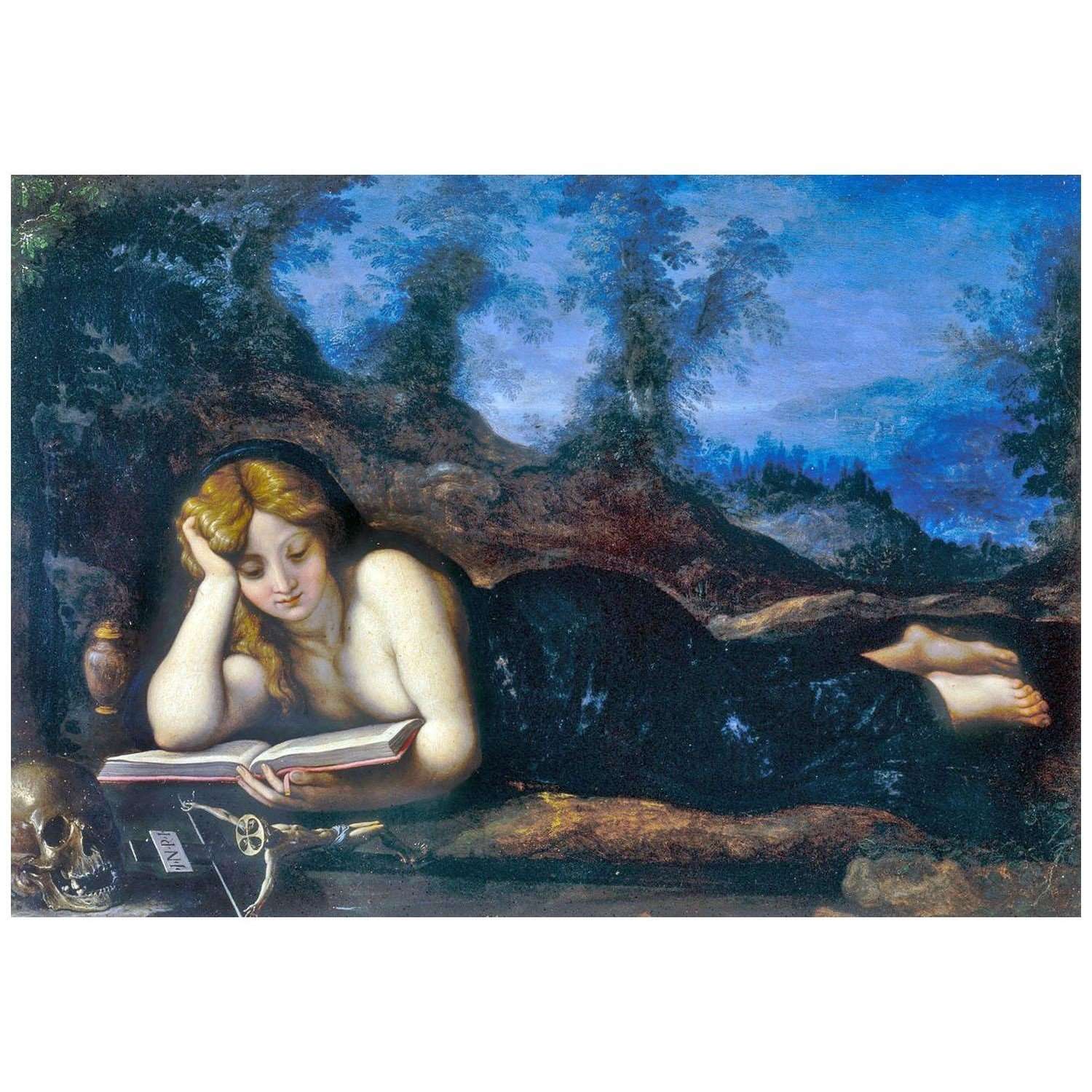  Cristofano Allori. Maria Maddalena. 1600. Palazzo Pitti Firenze