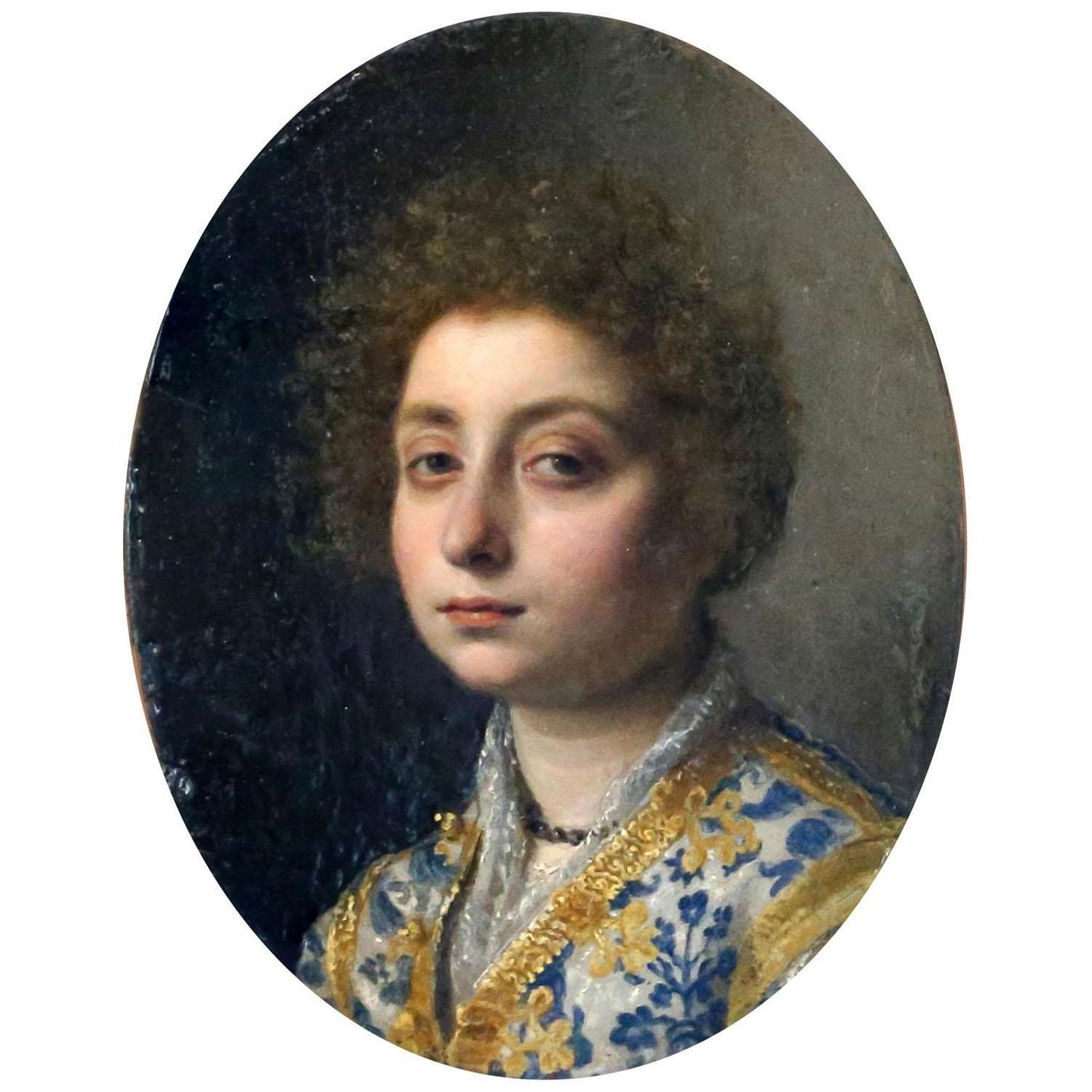  Cristofano Allori. Ritratto di donna. 1614. Private collection