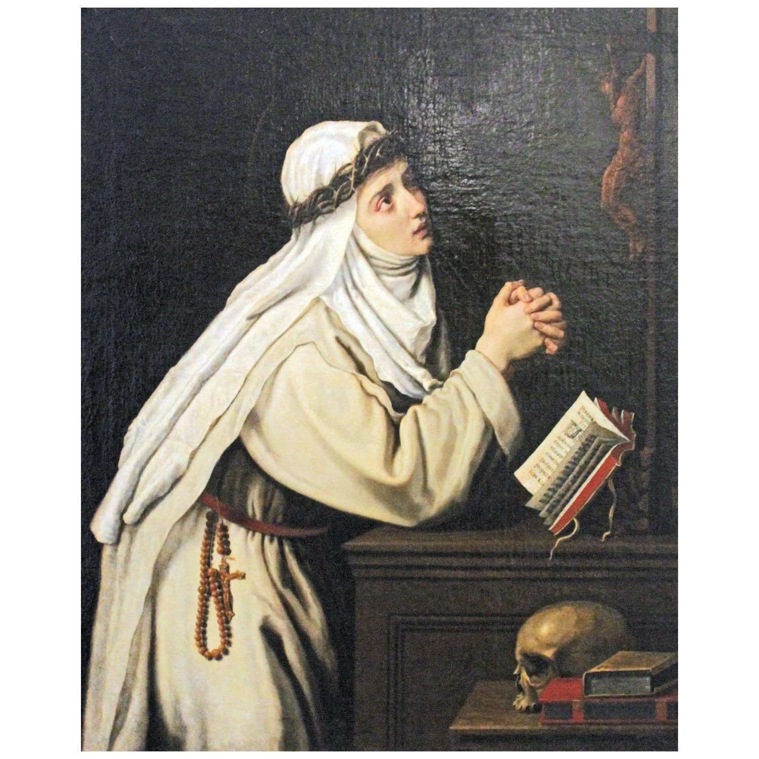  Cristofano Allori. Santa Caterina di Siena. 1620. Musee de Picardie, Amiens