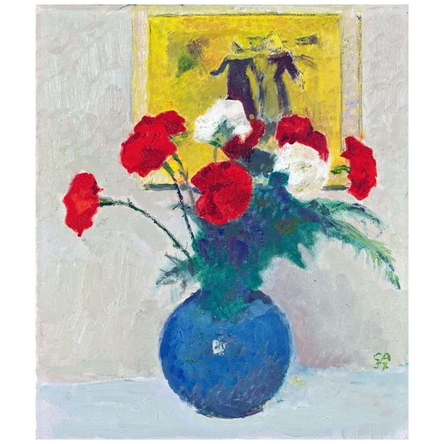  Cuno Amiet. Strauss Nelken. 1957