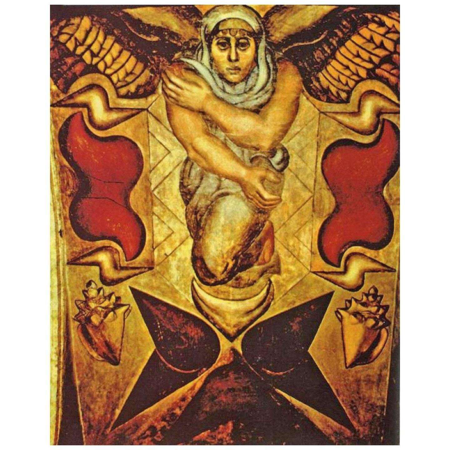   David Siqueiros. Los Elementos. 1924. National Preparatory School, Mexico City