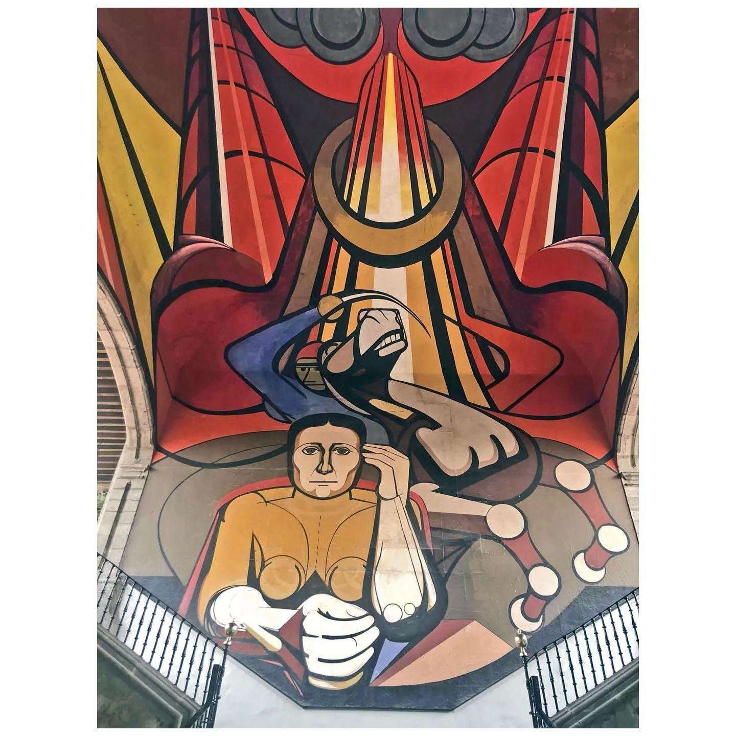   David Siqueiros. Patricios y Parrtcidas. 1930. Museo del Muralismo, Mexico City