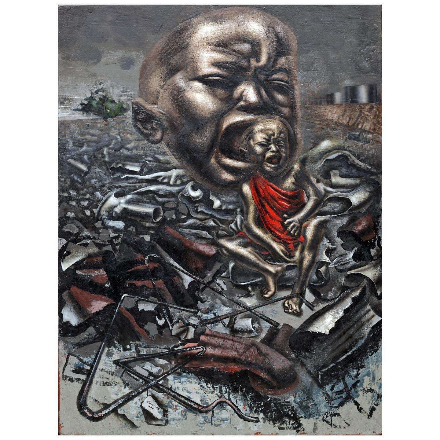   David Siqueiros. Echo of a Scream. 1937. MoMA New York