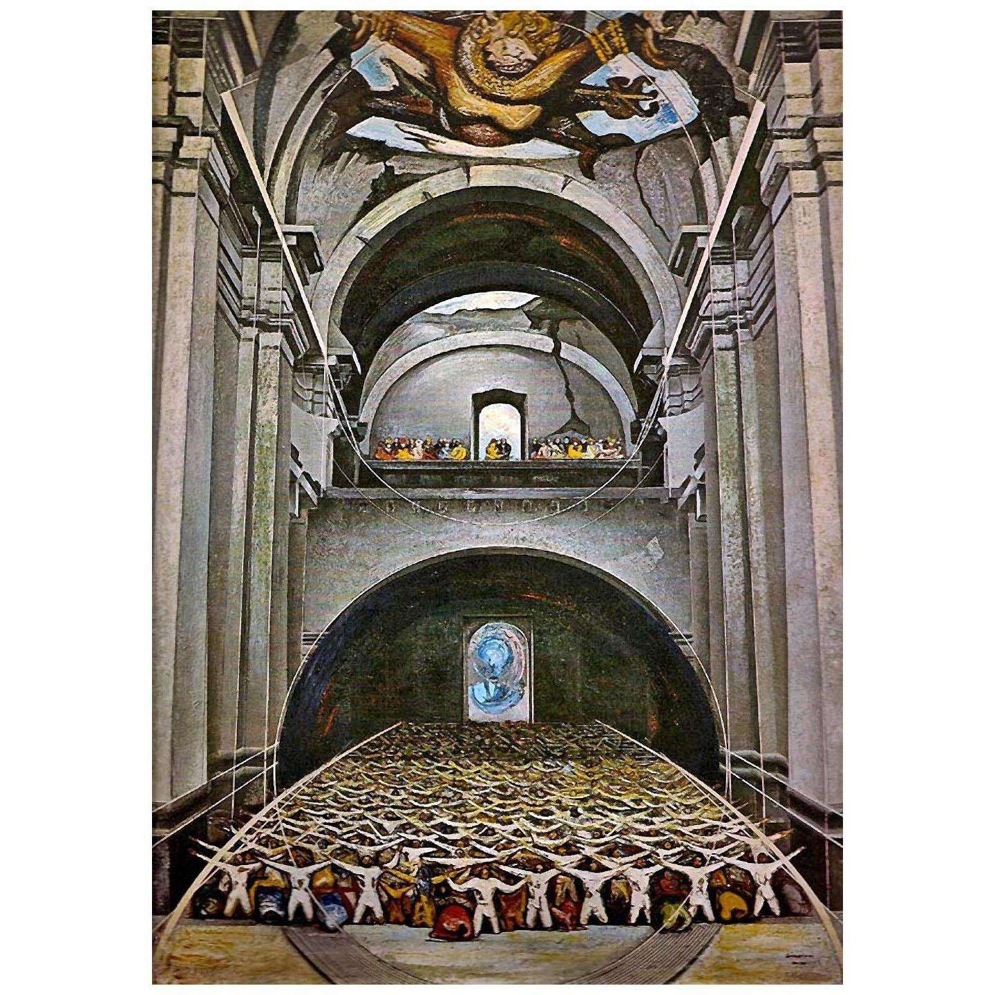   David Siqueiros. El diablo en la iglesia. 1947. Museo de Arta Moderna Mexico