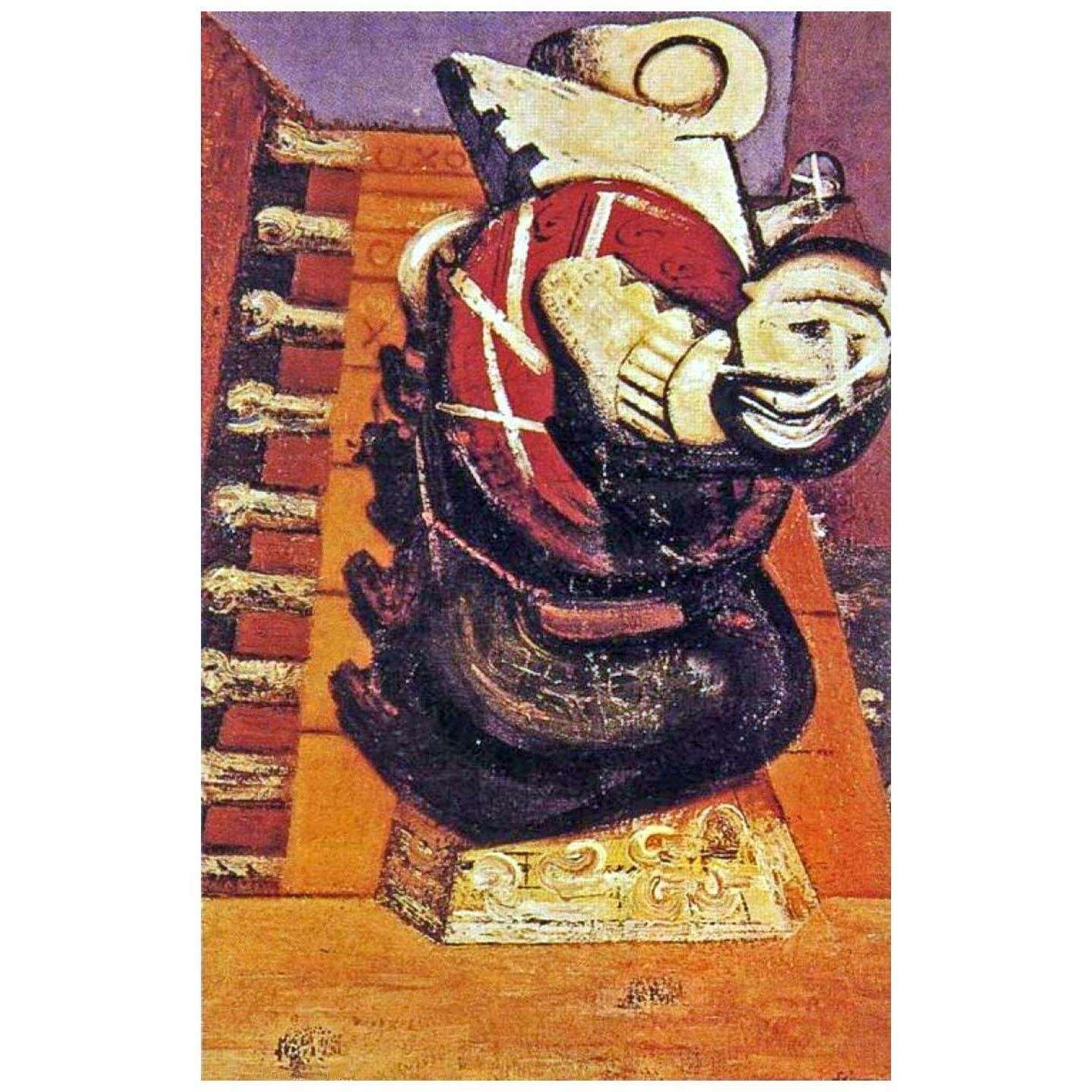   David Siqueiros. Chichen Itza flameante. 1948. Museo de Arte Carrillo Gil. Mexico City