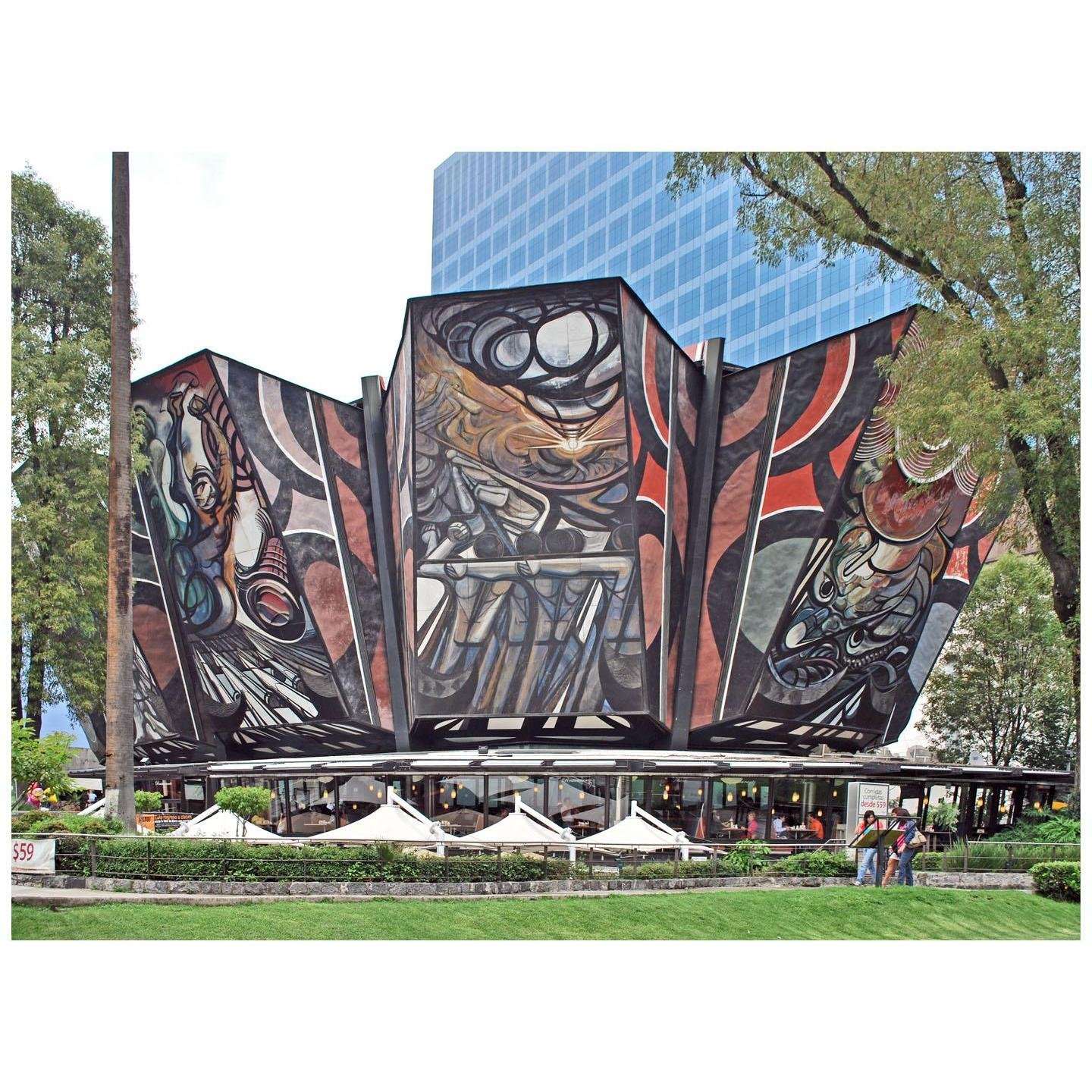   David Siqueiros. Cultural Polyforum Siqueiros. 1971. Mexico-City