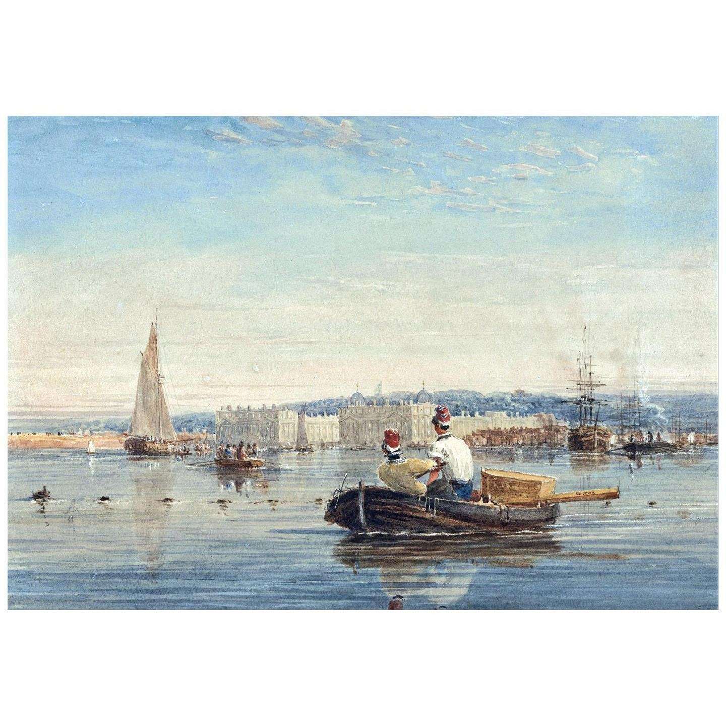  David Cox. Greenwich. 1820. Yale Center for British Art