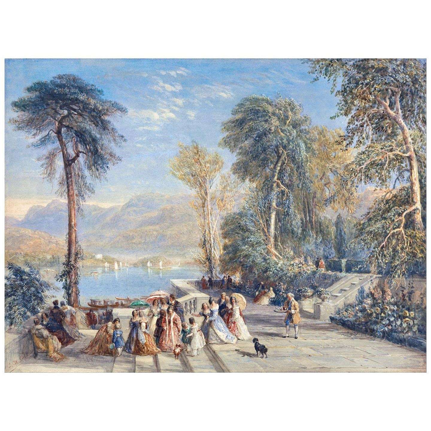  David Cox. Windermere During the Regatta. 1832. Yale Center for British Art