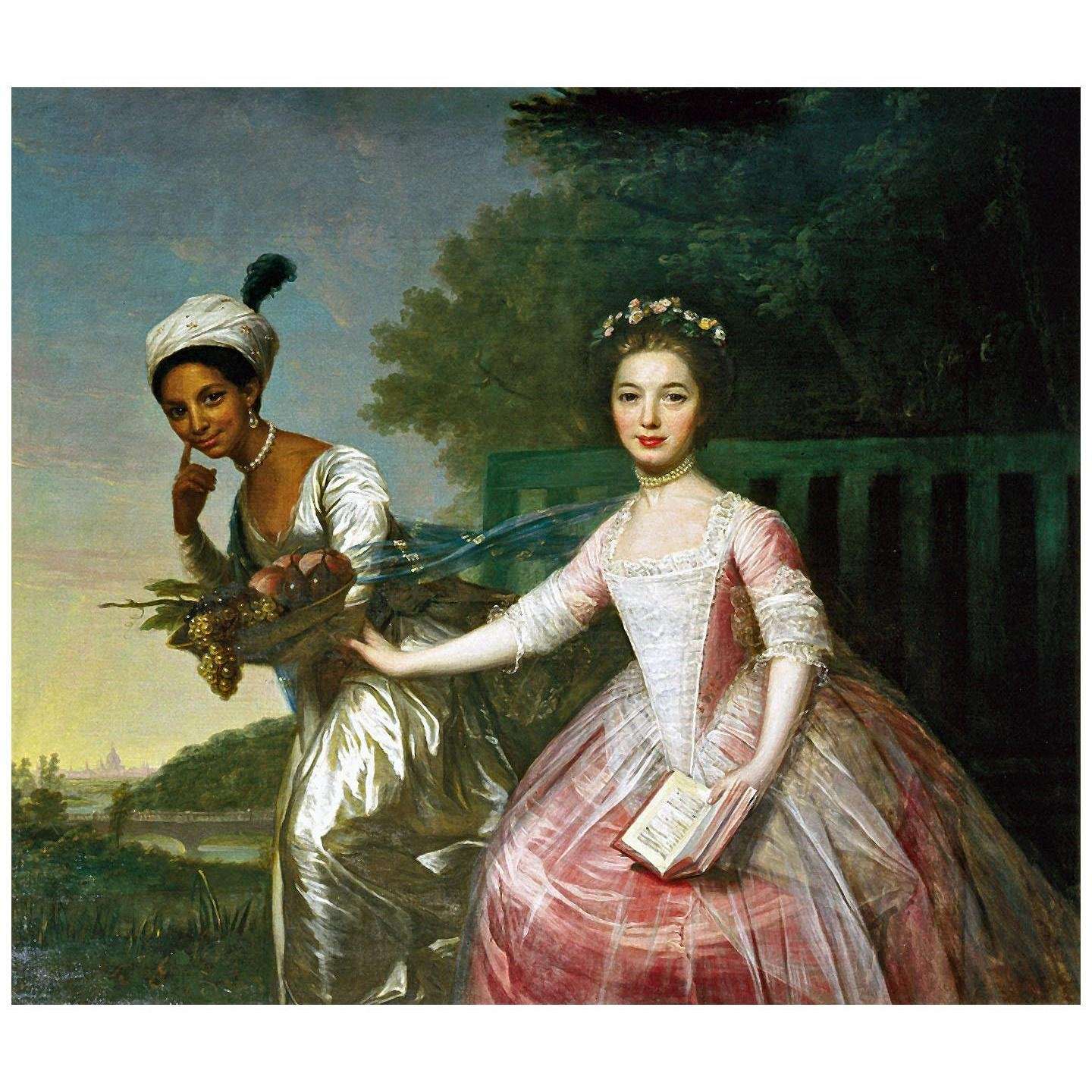  David Martin. Dido Elizabeth Belle and Lady Murray. 1778. Scone Palace, Scotland