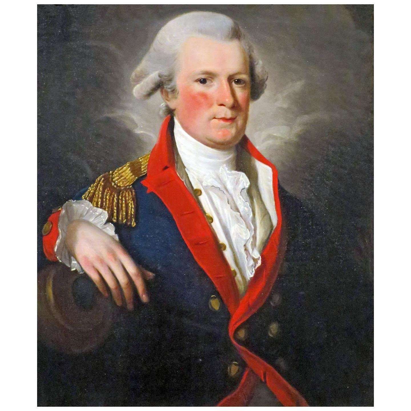  David Martin. Portrait of a Military Officer. 1780. Dayton Art Institute