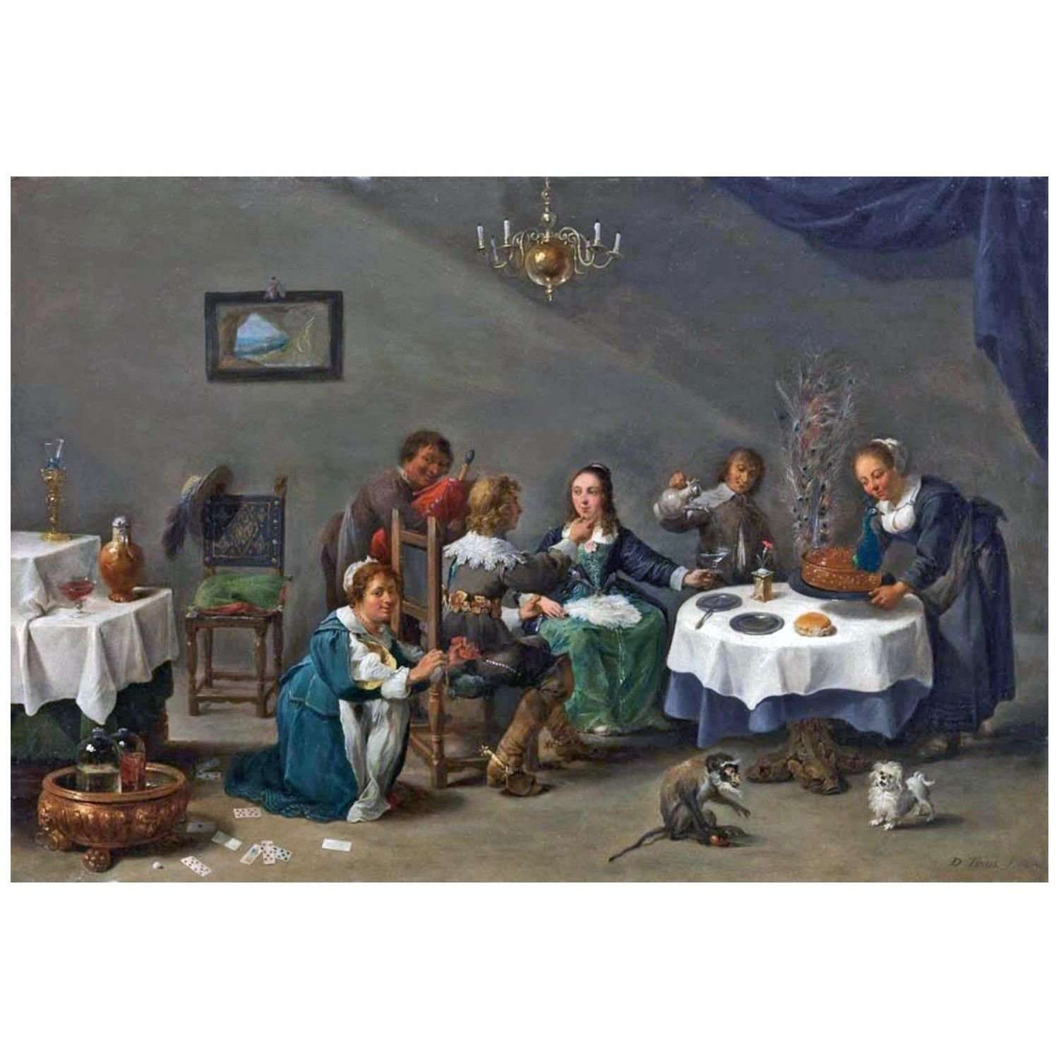  David Teniers II. The Prodigal Son. 1634. Alte Pinakothek Munchen