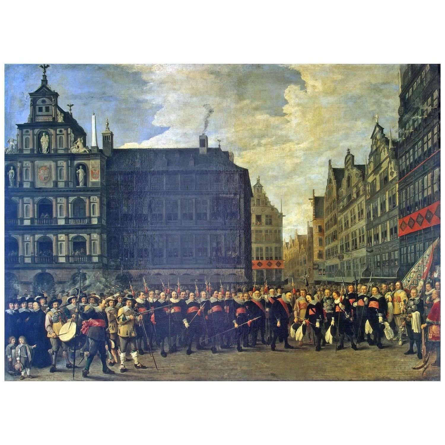  David Teniers II. Members of the Guild Old Arbalest. 1643. Hermitage St Petersburg
